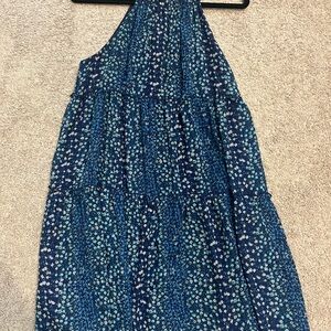 Charming Charlie Blue Floral Mini Dress